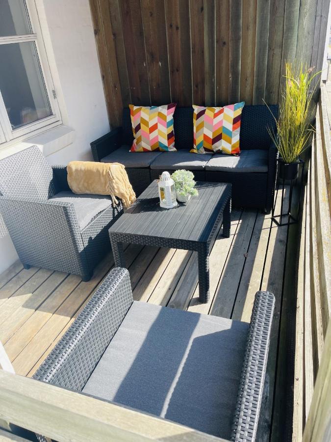 Aday - Central Terrace Apartment In Hjørring Exteriör bild